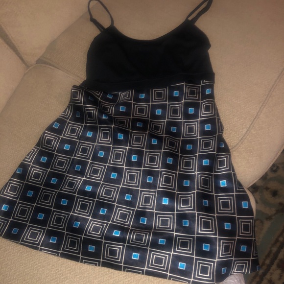 Victoria's Secret Other - Victoria’s Secret vintage geometric satin chemise S